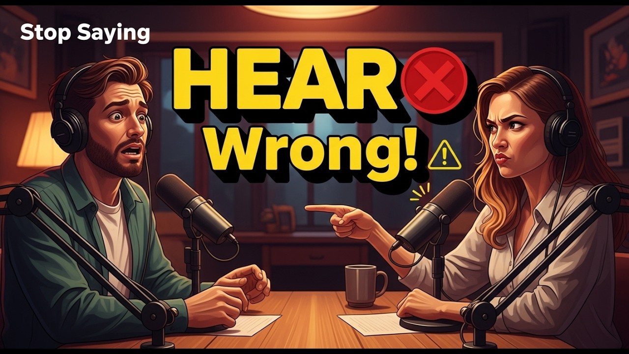 Как правильно использовать слова «слышать» и «слушать» (в реальных разговорах)