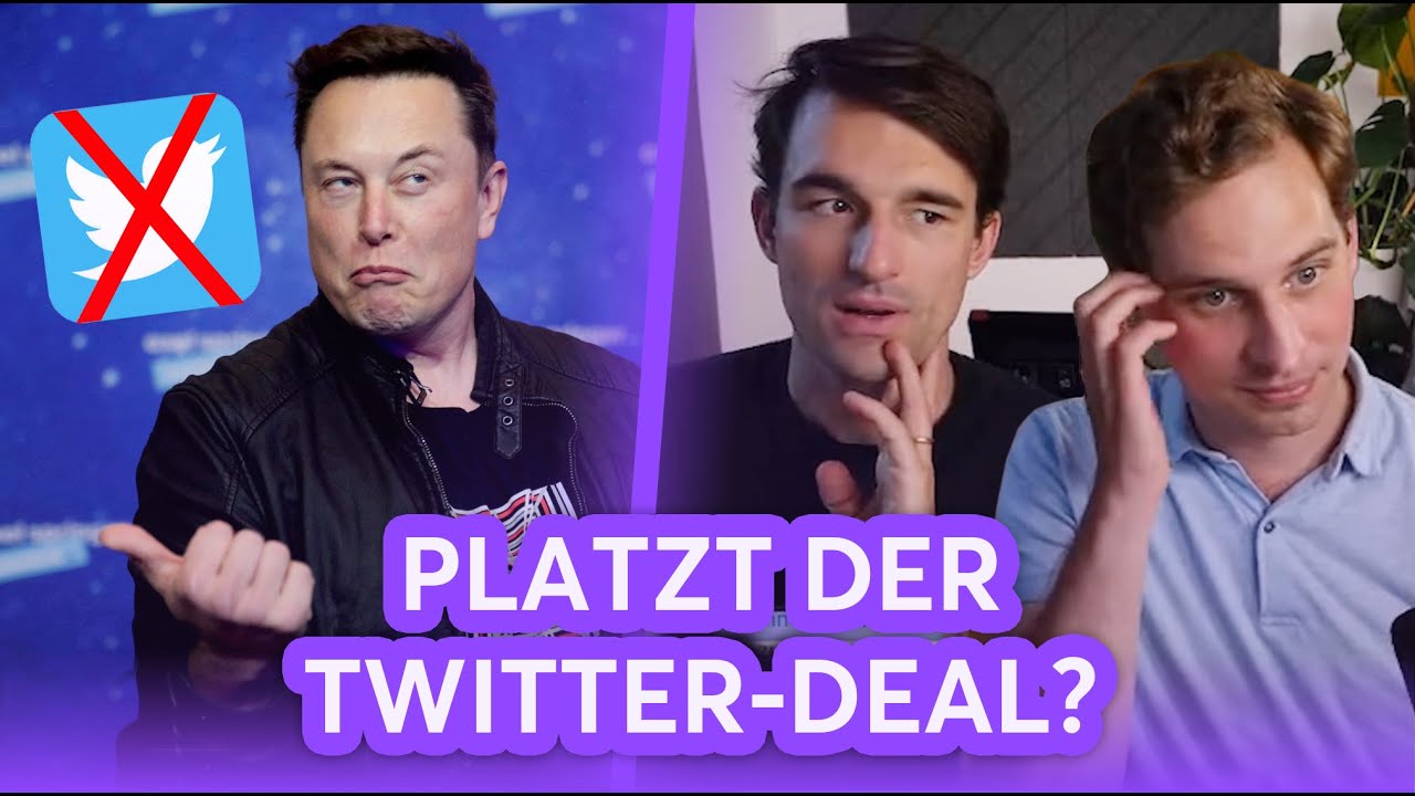 Twitter verklagt Elon Musk: Platzt jetzt der Deal? | Finanzfluss Stream Highlights