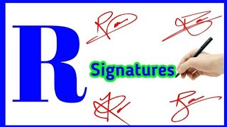 Most beautiful ❤️ R signature style ll signature style of letter Rll #subscribetomychannel