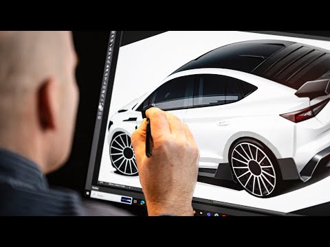 Škoda Enyaq RS Race - Idea & Design
