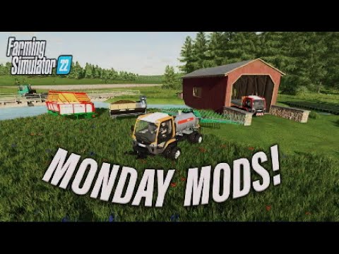MARVELLOUS MONDAY MODS! FS22 | NEW MODS! | (Review) Farming Simulator 22 | PS5 | 7th March 2022.
