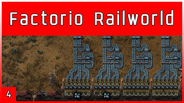 Factorio 0.17.79 Railworld Ep.4 | Clusterio Preparation 1:100 Scale | Iron Outposts