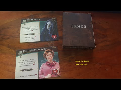 სამაგიდო თამაში Harry Potter Hogwarts Battle მეხუთე წიგნის გეიმფლეი