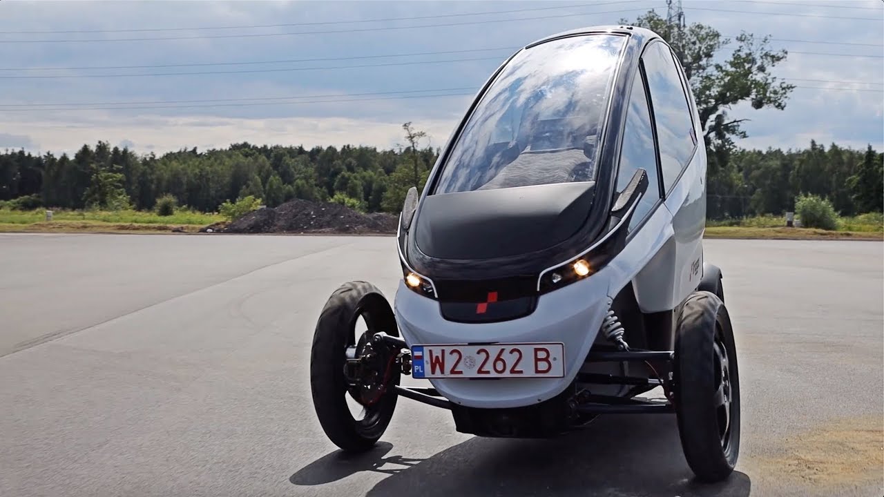 Polski miejski samochód elektryczny Triggo YouTube
