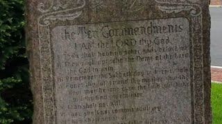 Ten Commandment Monument