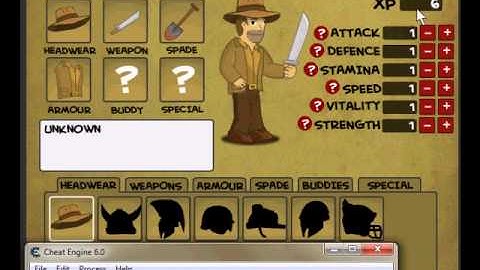 How to Hack Legend of the Golden Robot! (Cheat Engine)