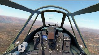 Бой на Kawasaki Ki-100-II в VR шлеме в War Thunder. СБ режим.