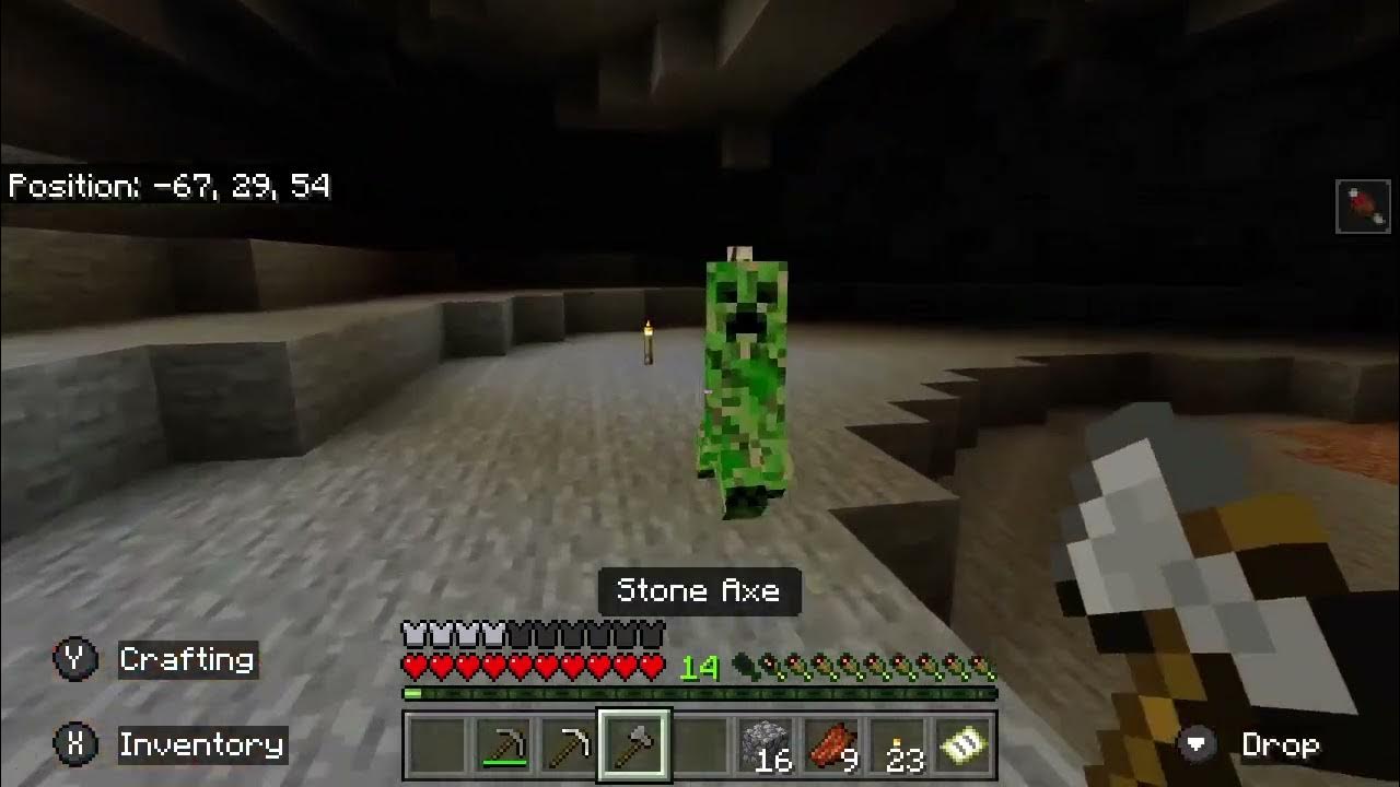 How to get a skeleton to kill a creeper (music disc drop) [MINECRAFT