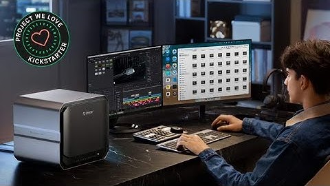 ORICO CyberData AI-powered NAS with GPU Dock & RAID Cabinet