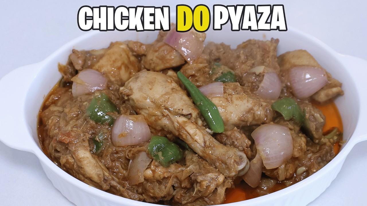 Aj Hum Banayein Gay Kuch Alag Chicken Do Pyaza l Chicken Do Pyaza Recipe By Kitchen With Amna