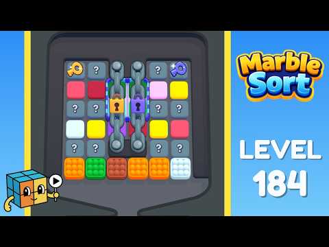 Marble Sort level 184 walkthrough video cover
