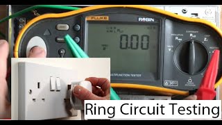 Easy Guide to Ring Final Circuit Testing and how to complete the schedule of results.