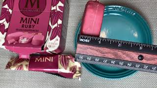 🍨Magnum🍫MINI Ruby Cacao Ice Cream Bar💕pink chocolate