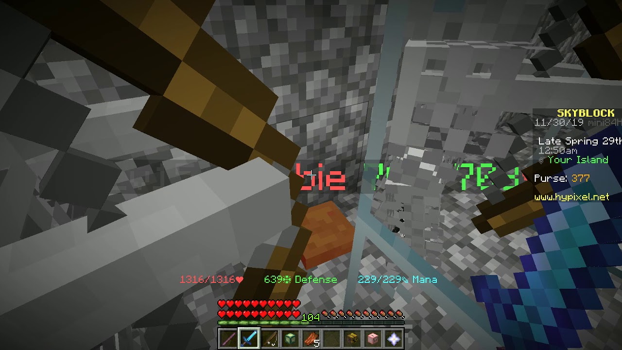 Hypixel SkyBlock Quantum Zombie YouTube