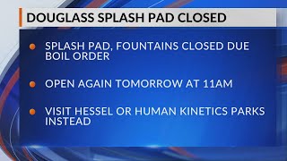Boil order issued for part of Champaign near Douglass Park