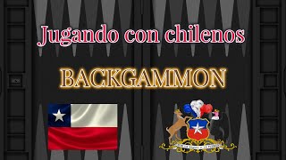 JUGANDO CON CHILENOS EN BACKGAMMON STUDIO HEROES | #backgammon #chile #heroes