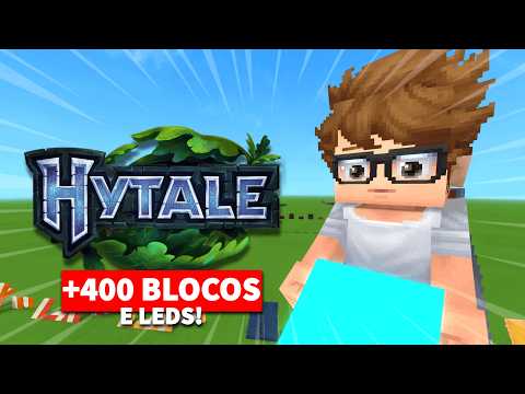 THEY ADDED OVER 400 BLOCKS TO HYTALE! *includes LEDs*