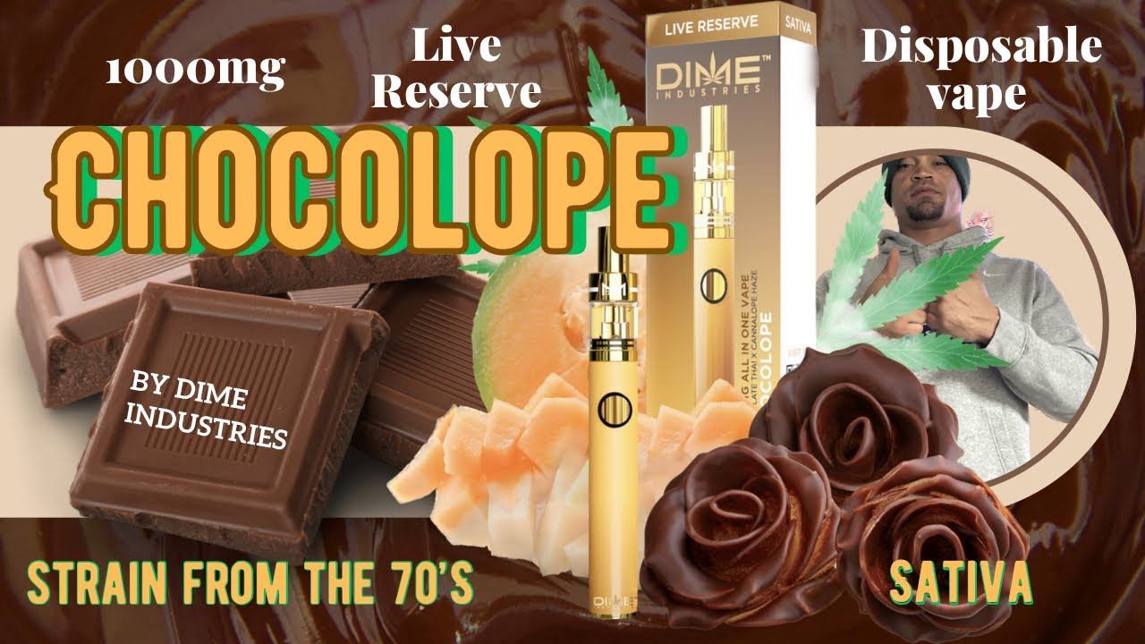 Dive into the time traveling experience of this iconic 70s THC strain Chocolope Live Reserve by Dime