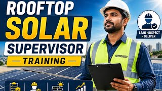 Rooftop solar supervisor training #2026 @TataPowerCompanyLtd