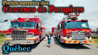 Portes ouvertes des casernes de pompiers à Québec : Découvrez le monde des héros du quotidien !