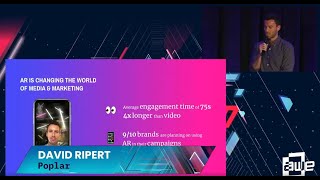 David Ripert (Poplar) Start-Up Pitch Panel at AWE EU 2019