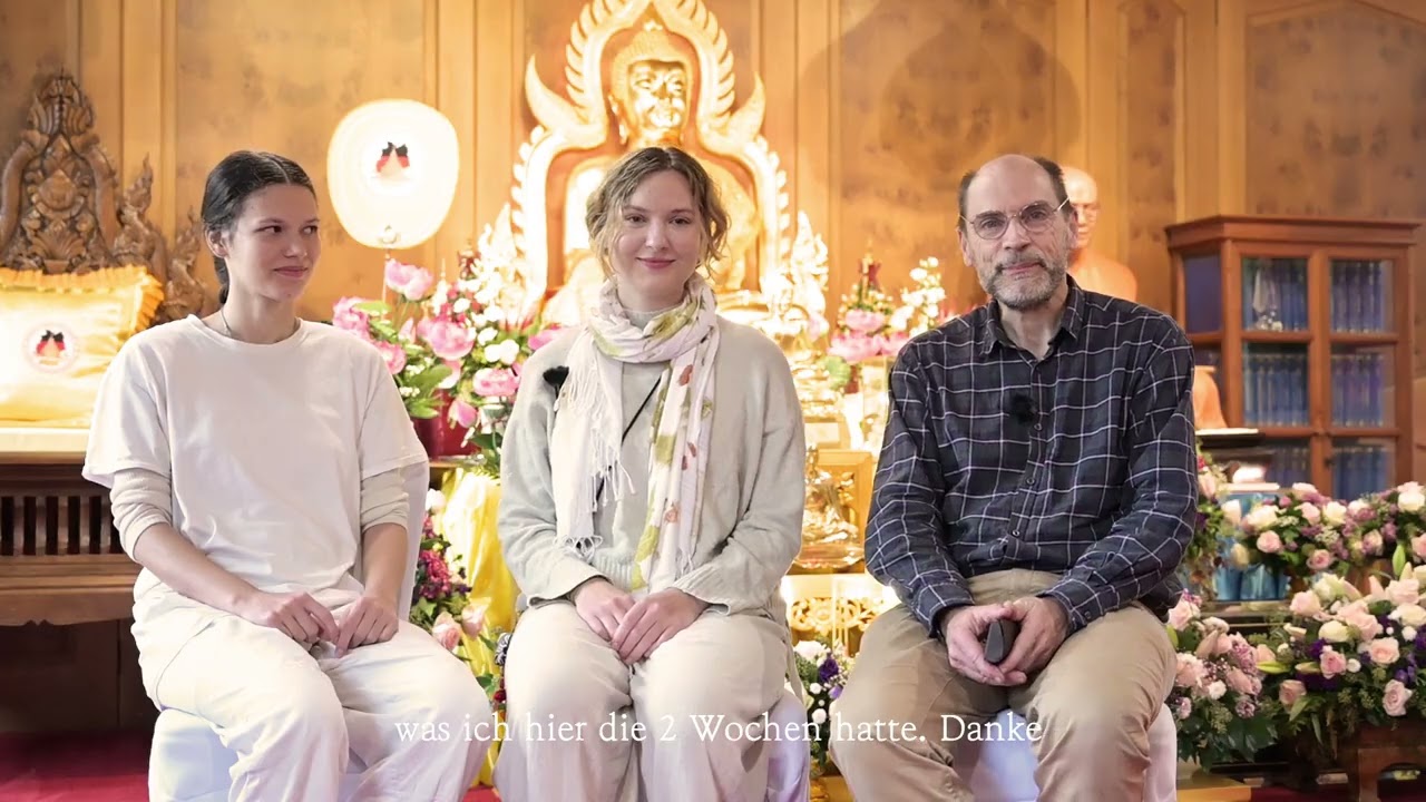 Meditation at Wat Chom Tong German 8
