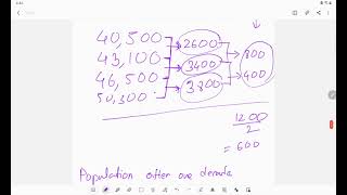 Full Population Forecasting 3( Incremental Increase Method ) | Lecture 5 | Environmental Engineering Guide