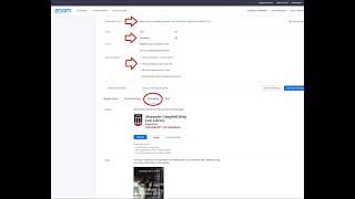 Fantastic Forms & Cool Calendars: Zoom Registrations (Part 3 of 6)