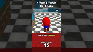 Details 4 Ways Your BLJ Fails in Mario 64 💀 #shorts #mario64 News