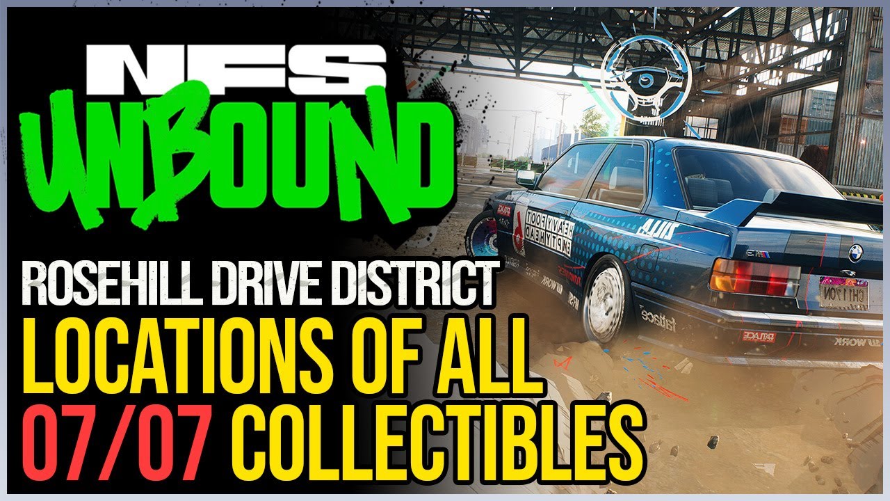 All Rosehill Drive Collectibles NFS Unbound YouTube