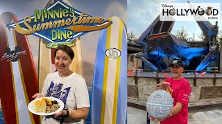 Minnies Summertime Dine at Hollywood & Vine!! | Death Star Popcorn Bucket!! |  Hollywood Studios!