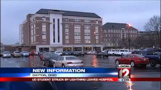UD student struck by lightning leaves hospital
