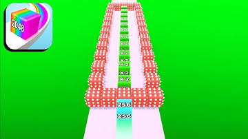 Jelly Run 2048 – LV×26 All Levels SpeedRun Gameplay | Fun & Satisfying Mobile Game (Android/iOS)