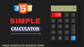 Calculator using html css javascript | javascript calculator tutorial | javascript projects tutorial