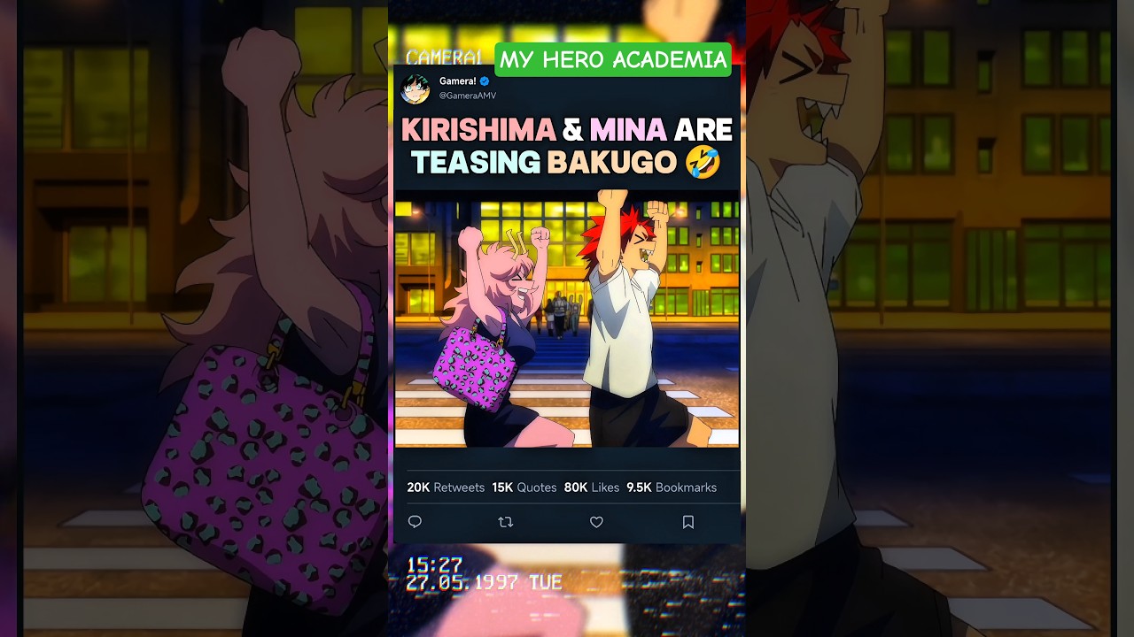 KIRISHIMA & MINA are TEASING BAKUGO 🤣😱 | #myheroacademia #edit #mha #amv #anime