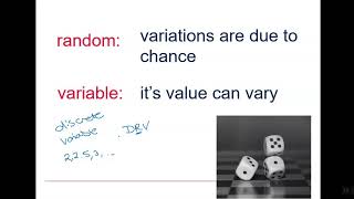 OCR Statistics: Discrete random variables 1-1