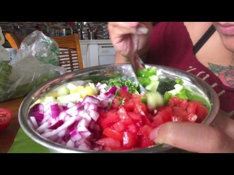 Pineapple Cucumber Salsa