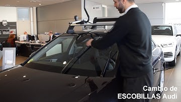Cómo cambiar las escobillas de tu Audi