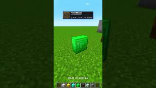 Celebrity Framed blocks mod in Minecraft #shorts #shortvideo #viralvideo #minecraft Wealth