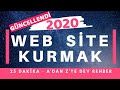 Web sitesi kurma  Site kurmak  Web sitesi kurmak  Site ...