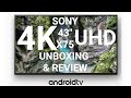 SONY BRAVIA LED 43" KD-43X75 |2021| UHD 4K ANDROID TV | UNBOXING & REVIEW [AVAILABLE IN 43" & 50"]