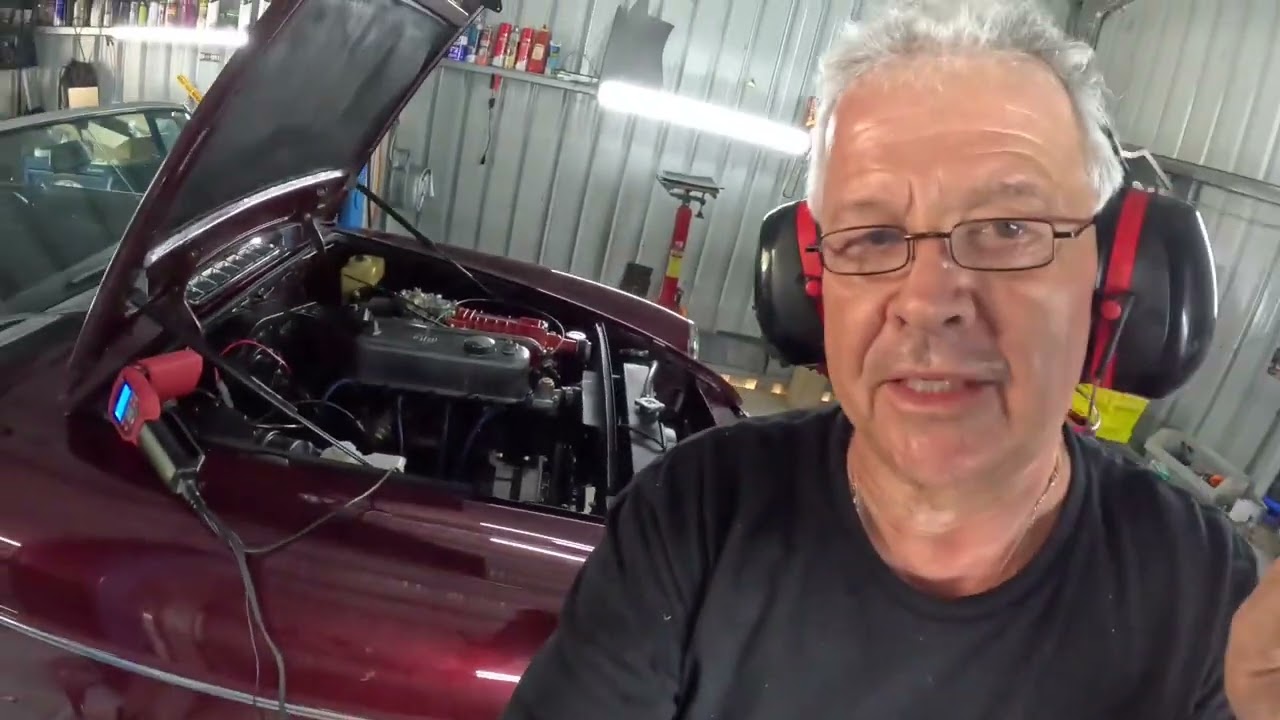 Crap To Cream, настройка угла опережения зажигания на моем MGB с установленным нагнетателем, устр...