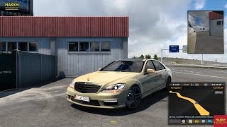 ETS2 1.48 Mods |Car Mod| - Warehouse Through Highway with Mercedes-Benz W221 2012 S65 AMG V3.5 mod