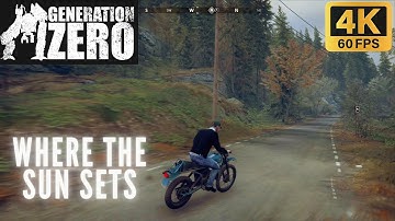 Generation Zero : Where the Sun Sets | Walkthrough 4K 60FPS PC RTX 4060