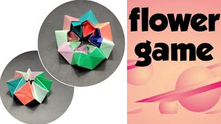 craft ! craft handmade ! how to make paper flowers game ! origami flower game ! screenshot 5