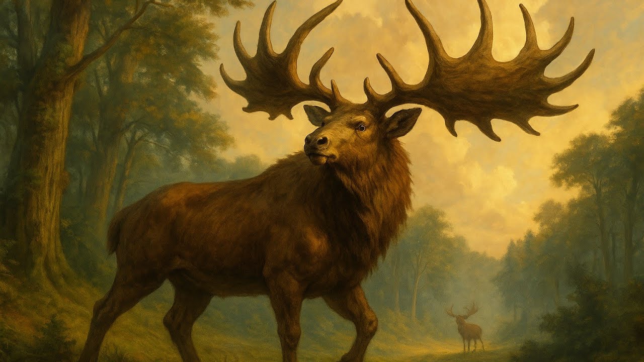 When Deer Were Giants: Prehistoric Cervid Evolution - YouTube
