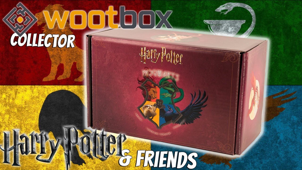 WOOTBOX Collector HARRY POTTER and Friends Les Potterheads vont adorer !