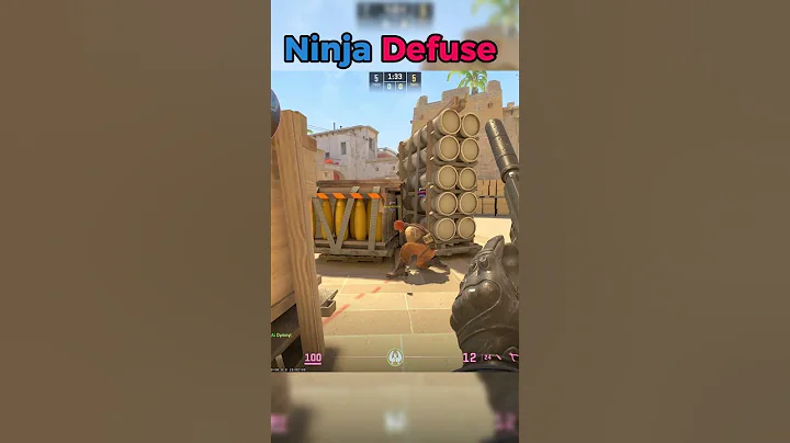 CS2 Ninja Defuse Attempt... #shorts #cs2