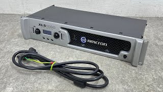 □ AMCRON XLS1000 パワーアンプ XLS DriveCore Series パワーアンプ