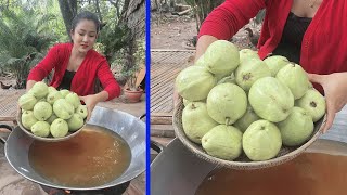 Delicious Seedless Guava Recipe - Cooking With Sreypov